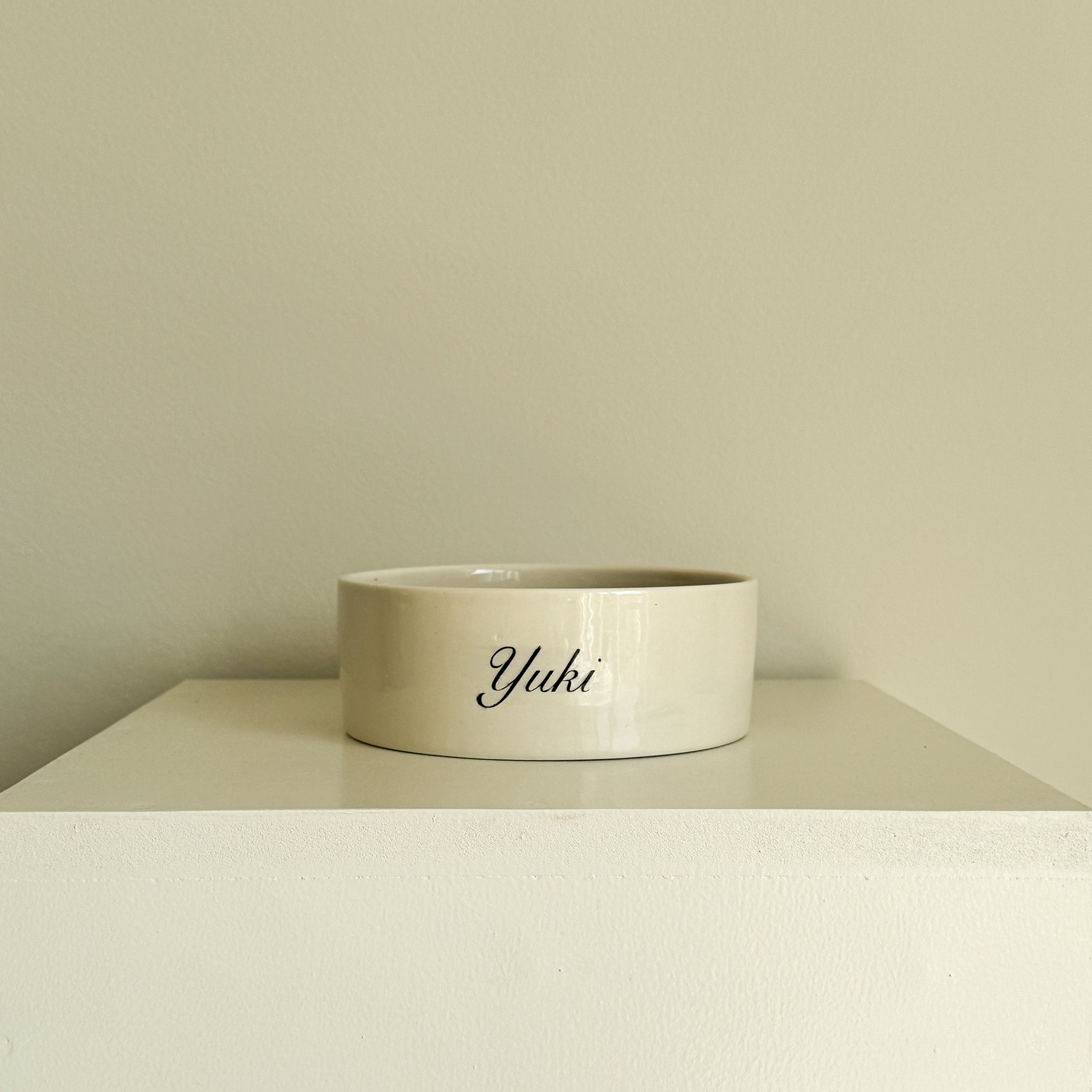 PERSONALIZED PET BOWL