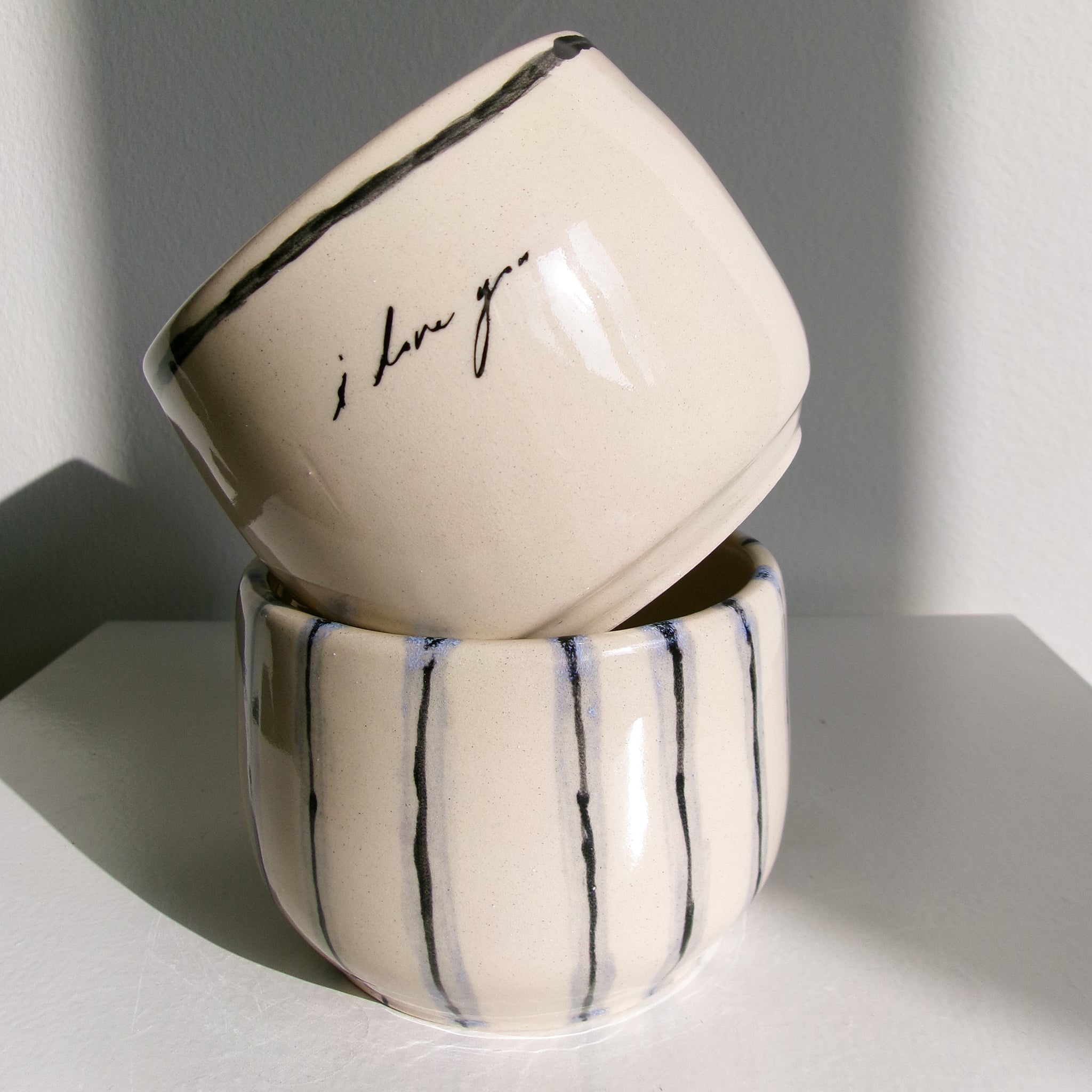 I LOVE YOU MUG SET