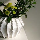 RUFFLE VASE