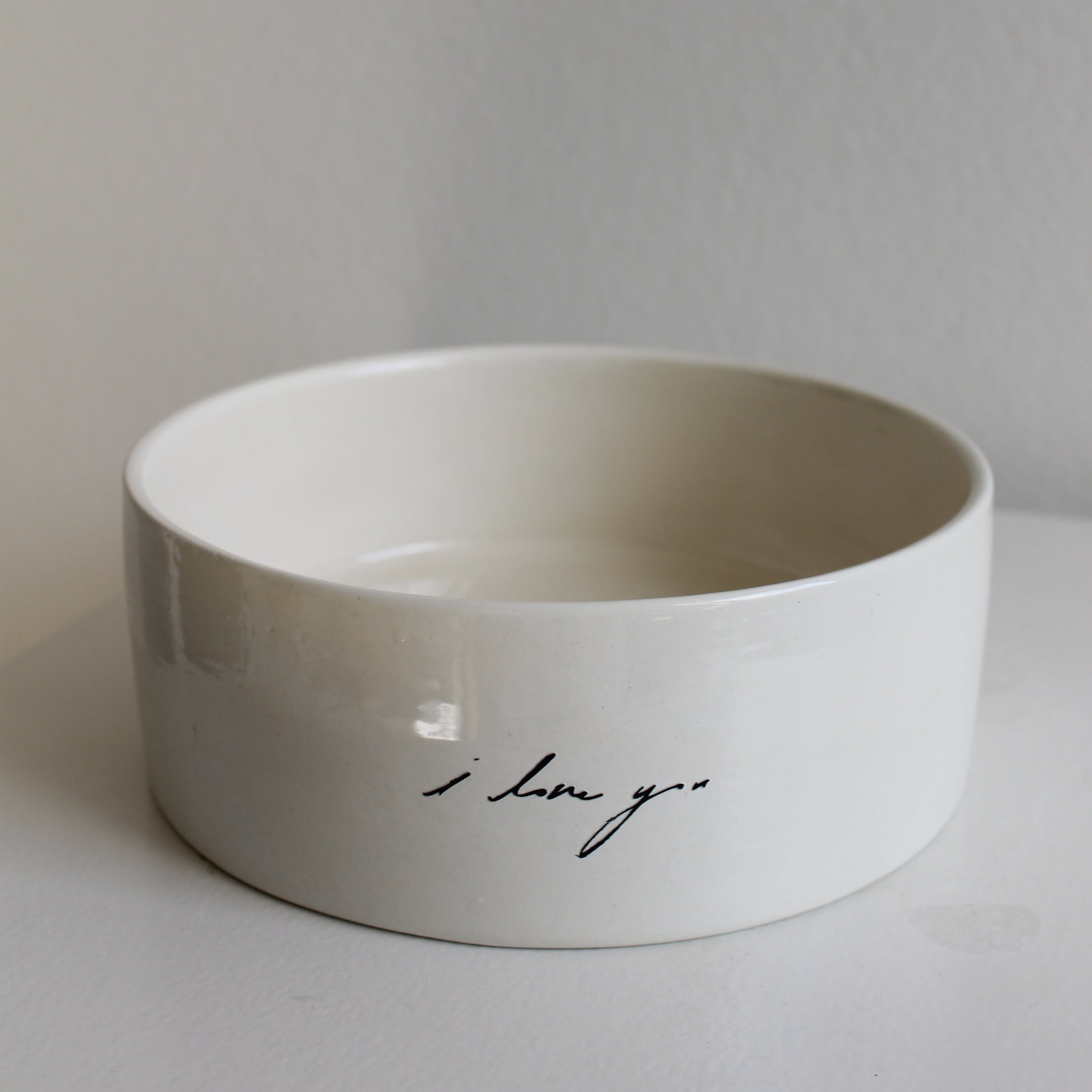 I LOVE YOU PET BOWL