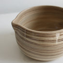 BEIGE MARBLE MATCHA BOWL