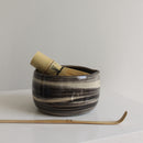 ZWARTE MARBLE MATCHA BOWL